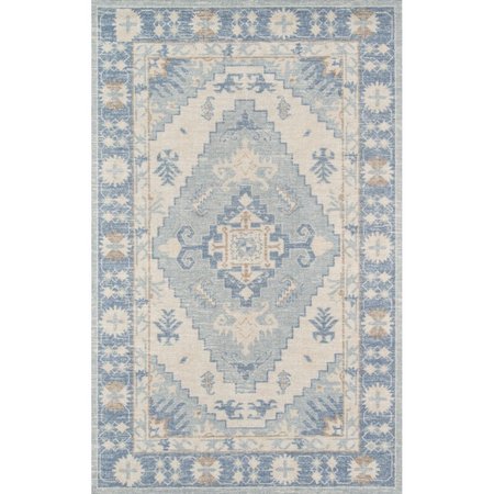 MOMENI 6 ft. 6 in. x 9 ft. Anato-1 Rectangle Rug Blue ANATOANA-1BLU6690